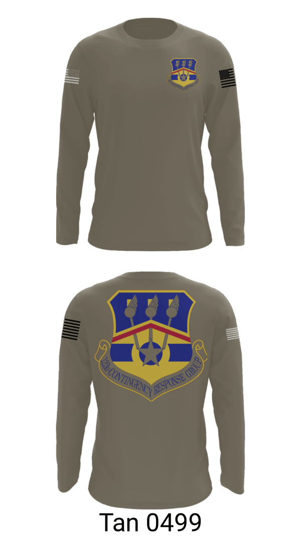 Long Sleeve Performance Shirt, 123d Contingency Response Group, Air Force, Teamtime, Team time, sublimation, custom sports apparel, team uniforms, spirit wear, spiritwear, sports uniforms, custom shirts, team store, custom team store, fundraiser sports, apparel fundraiser
