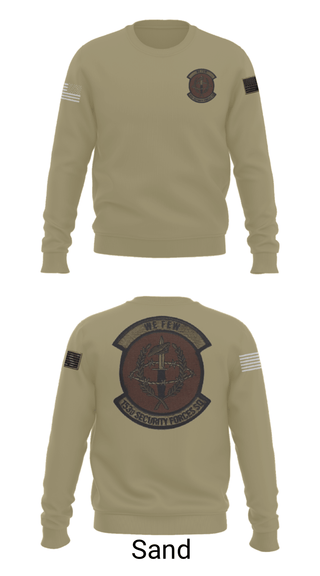 Crew Neck Sweatshirt, 153 SFS, Air Force, Teamtime, Team time, sublimation, custom sports apparel, team uniforms, spirit wear, spiritwear, sports uniforms, custom shirts, team store, custom team store, fundraiser sports, apparel fundraiser