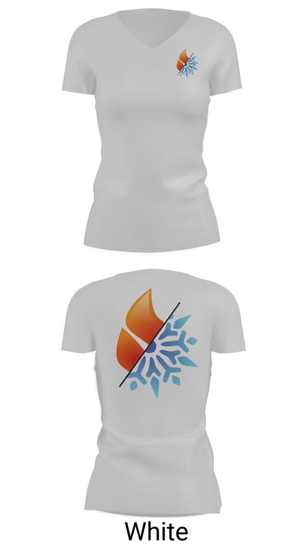 Womens Short Sleeve Vneck Shirt, Pointer services hvac, , Teamtime, Team time, sublimation, custom sports apparel, team uniforms, spirit wear, spiritwear, sports uniforms, custom shirts, team store, custom team store, fundraiser sports, apparel fundraiser