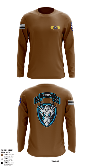 Long Sleeve Performance Shirt, 112th CRD, Army, Teamtime, Team time, sublimation, custom sports apparel, team uniforms, spirit wear, spiritwear, sports uniforms, custom shirts, team store, custom team store, fundraiser sports, apparel fundraiser