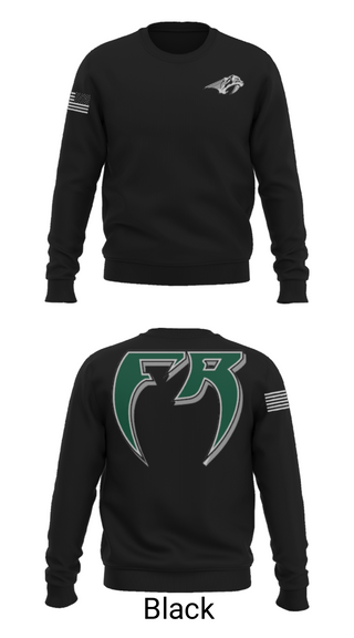 Crew Neck Sweatshirt, Fossil Ridge High School Baseball, Baseball, Teamtime, Team time, sublimation, custom sports apparel, team uniforms, spirit wear, spiritwear, sports uniforms, custom shirts, team store, custom team store, fundraiser sports, apparel fundraiser