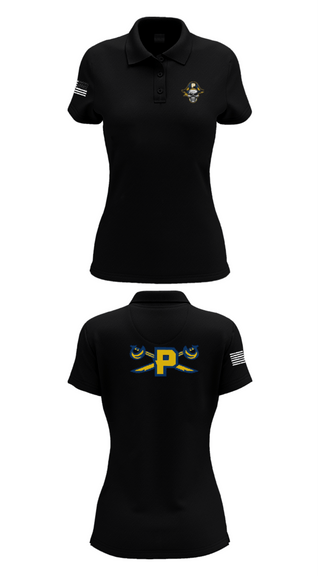 Women's Short Sleeve Performance Polo, Paul Public Charter School (High School) Football, Football, Teamtime, Team time, sublimation, custom sports apparel, team uniforms, spirit wear, spiritwear, sports uniforms, custom shirts, team store, custom team store, fundraiser sports, apparel fundraiser