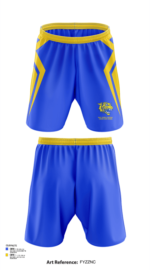 Athletic Shorts With Pockets, East Peoria Central Junior High School, Spirit Store, Teamtime, Team time, sublimation, custom sports apparel, team uniforms, spirit wear, spiritwear, sports uniforms, custom shirts, team store, custom team store, fundraiser sports, apparel fundraiser