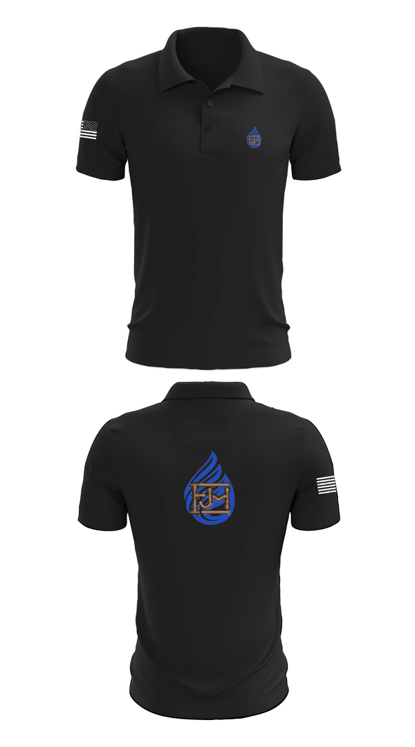 Short Sleeve Performance Polo, JIMMORES MECHANICAL LLC, , Teamtime, Team time, sublimation, custom sports apparel, team uniforms, spirit wear, spiritwear, sports uniforms, custom shirts, team store, custom team store, fundraiser sports, apparel fundraiser