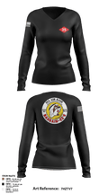 NMCB 25 CTG 56.2 1038255 Women's Long Sleeve V-neck Shirt - 107 (1)