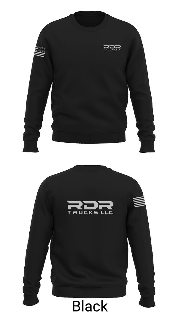 Crew Neck Sweatshirt, RDR TRUCKS LLC., , Teamtime, Team time, sublimation, custom sports apparel, team uniforms, spirit wear, spiritwear, sports uniforms, custom shirts, team store, custom team store, fundraiser sports, apparel fundraiser
