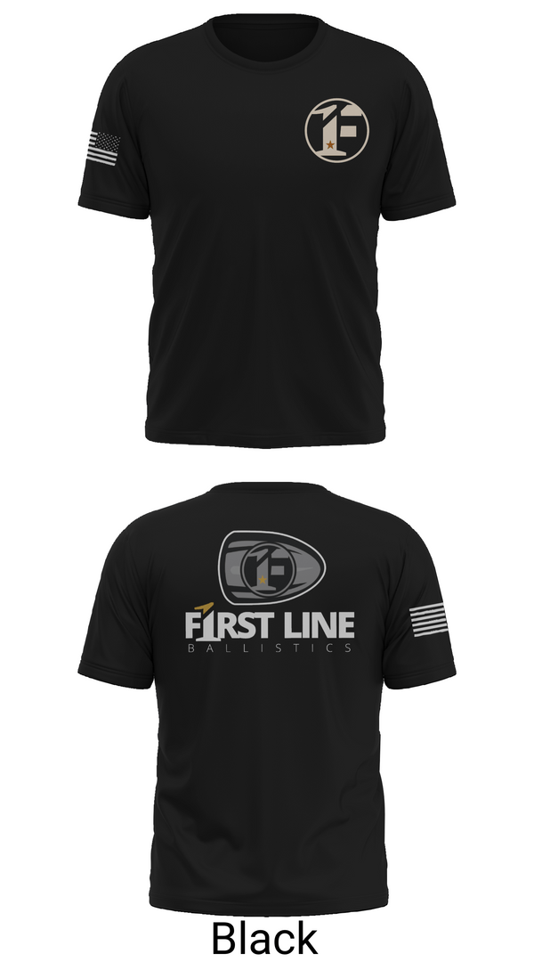 Short Sleeve Performance Shirt, First Line Ballistics, , Teamtime, Team time, sublimation, custom sports apparel, team uniforms, spirit wear, spiritwear, sports uniforms, custom shirts, team store, custom team store, fundraiser sports, apparel fundraiser