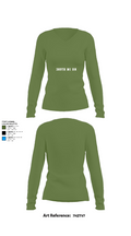 389th MI BN 38667392 Women's Long Sleeve V-neck Shirt - 42