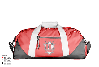 Duffle Bag, Indian Lake High School Soccer, Men's Soccer, Teamtime, Team time, sublimation, custom sports apparel, team uniforms, spirit wear, spiritwear, sports uniforms, custom shirts, team store, custom team store, fundraiser sports, apparel fundraiser