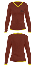 Phoenix Steppers 55982586 Women's Long Sleeve V-neck Shirt - 33