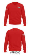Sam Rayburn High School Tennis 5088287 Crew Neck Sweatshirt - 22