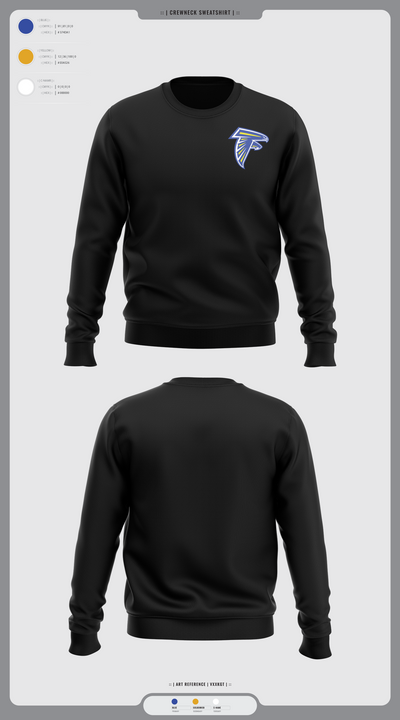 Todd County High School Wrestling 85691446 Crew Neck Sweatshirt - 16