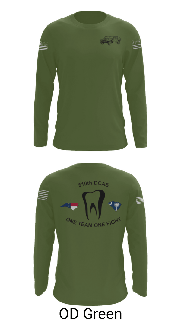 Long Sleeve Performance Shirt, 810th med co, Army, Teamtime, Team time, sublimation, custom sports apparel, team uniforms, spirit wear, spiritwear, sports uniforms, custom shirts, team store, custom team store, fundraiser sports, apparel fundraiser
