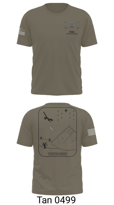STAC, 389th MI BN (SO)(A) 69647578 Short Sleeve Performance Shirt - 76