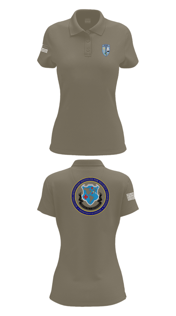Womens Short Sleeve Performance Polo, WHINSEC, Army, Teamtime, Team time, sublimation, custom sports apparel, team uniforms, spirit wear, spiritwear, sports uniforms, custom shirts, team store, custom team store, fundraiser sports, apparel fundraiser