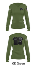 Guilherme 72458946 Women's Long Sleeve V-neck Shirt - 57