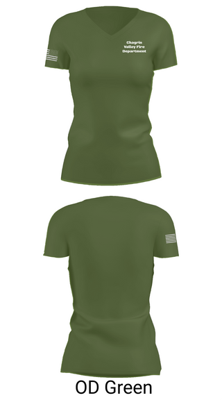 Womens Short Sleeve Vneck Shirt, Chagrin Valley Fire Department, , Teamtime, Team time, sublimation, custom sports apparel, team uniforms, spirit wear, spiritwear, sports uniforms, custom shirts, team store, custom team store, fundraiser sports, apparel fundraiser