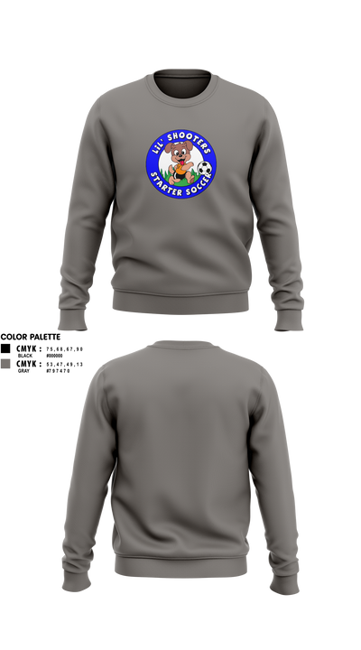 Lil' Shooters Starter Soccer 54199018 Crew Neck Sweatshirt - 1