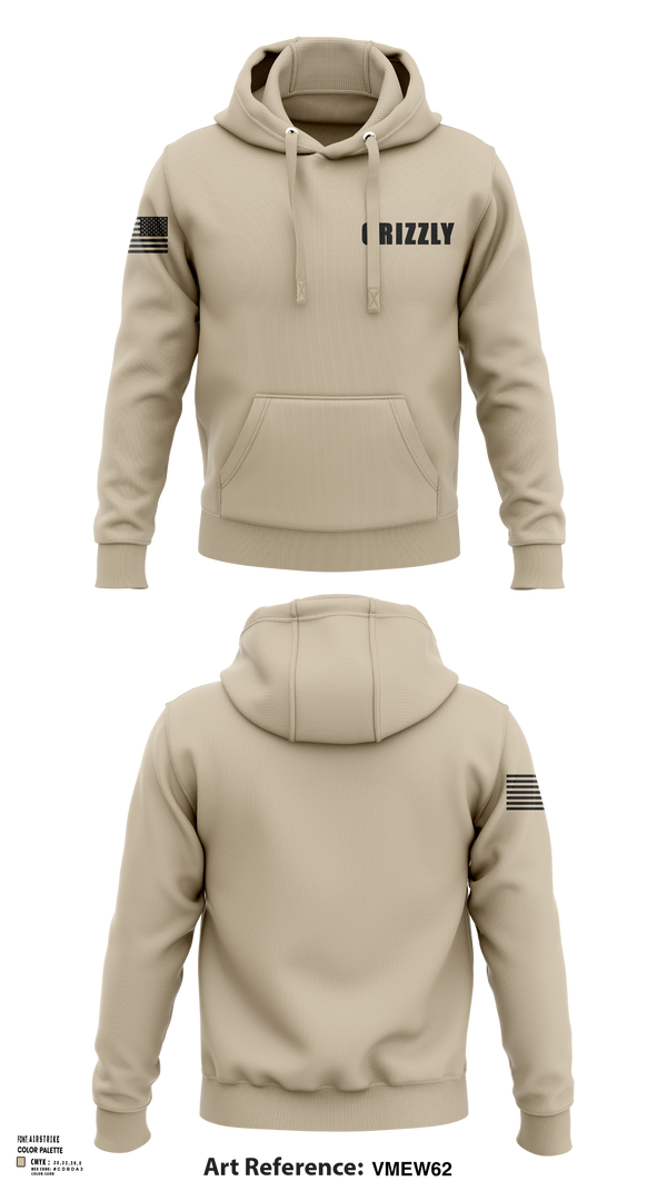Hoodie, Grizzly, , Teamtime, Team time, sublimation, custom sports apparel, team uniforms, spirit wear, spiritwear, sports uniforms, custom shirts, team store, custom team store, fundraiser sports, apparel fundraiser