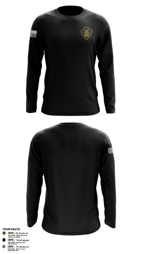 Long Sleeve Performance Shirt, City of Flint Police, Police, Teamtime, Team time, sublimation, custom sports apparel, team uniforms, spirit wear, spiritwear, sports uniforms, custom shirts, team store, custom team store, fundraiser sports, apparel fundraiser