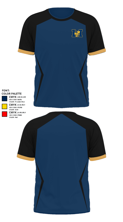 Moorefield High School Softball 52504987 Short Sleeve Performance Shirt - 36