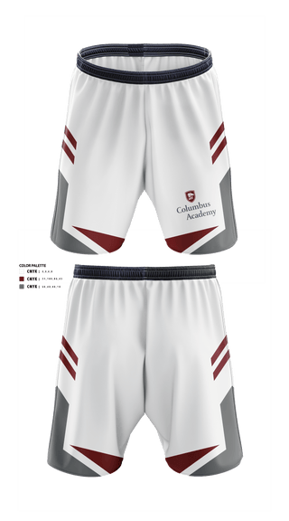 Athletic Shorts With Pockets, The Columbus Academy (Middle School) Golf, Golf, Teamtime, Team time, sublimation, custom sports apparel, team uniforms, spirit wear, spiritwear, sports uniforms, custom shirts, team store, custom team store, fundraiser sports, apparel fundraiser