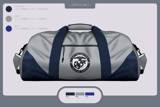 Duffle Bag, Marine Corps, Marines, Teamtime, Team time, sublimation, custom sports apparel, team uniforms, spirit wear, spiritwear, sports uniforms, custom shirts, team store, custom team store, fundraiser sports, apparel fundraiser