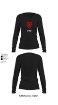 III MEF 91980942 Women's Long Sleeve V-neck Shirt - 22