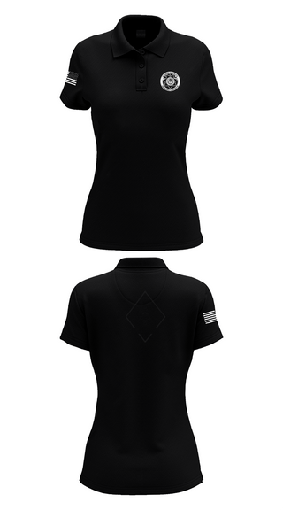 Womens Short Sleeve Performance Polo, GCSO K9, , Teamtime, Team time, sublimation, custom sports apparel, team uniforms, spirit wear, spiritwear, sports uniforms, custom shirts, team store, custom team store, fundraiser sports, apparel fundraiser