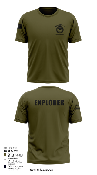 Short Sleeve Performance Shirt, Waterbury Police Explorers, , Teamtime, Team time, sublimation, custom sports apparel, team uniforms, spirit wear, spiritwear, sports uniforms, custom shirts, team store, custom team store, fundraiser sports, apparel fundraiser