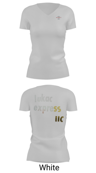 Womens Short Sleeve Vneck Shirt, LUKAC EXPRESS LLC, , Teamtime, Team time, sublimation, custom sports apparel, team uniforms, spirit wear, spiritwear, sports uniforms, custom shirts, team store, custom team store, fundraiser sports, apparel fundraiser
