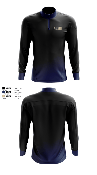 Flex fitting 91852503 Quarter Zip Jacket - 1