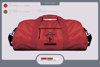 Duffle Bag, CGMCG, , Teamtime, Team time, sublimation, custom sports apparel, team uniforms, spirit wear, spiritwear, sports uniforms, custom shirts, team store, custom team store, fundraiser sports, apparel fundraiser