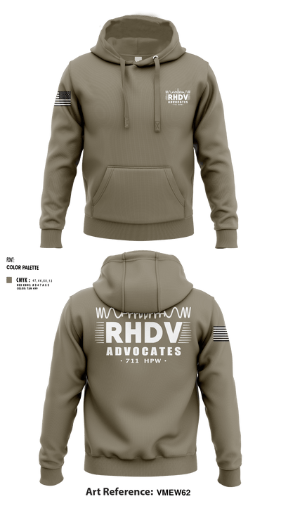 711 HPW/RHDV 93111099 Hoodie - 3