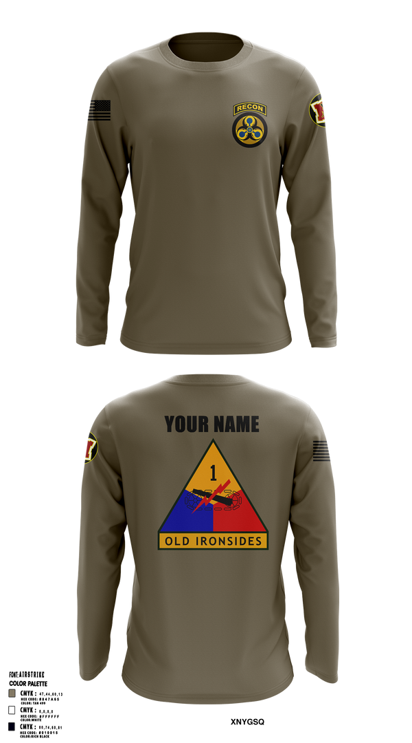 Long Sleeve Performance Shirt, Recon2, Army, Teamtime, Team time, sublimation, custom sports apparel, team uniforms, spirit wear, spiritwear, sports uniforms, custom shirts, team store, custom team store, fundraiser sports, apparel fundraiser