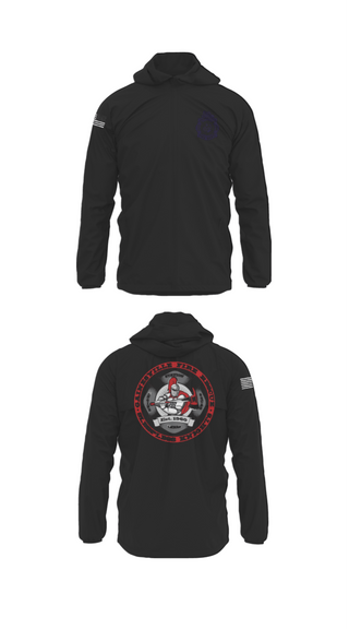 Windbreaker, GFR Station 3, Fire Department, Teamtime, Team time, sublimation, custom sports apparel, team uniforms, spirit wear, spiritwear, sports uniforms, custom shirts, team store, custom team store, fundraiser sports, apparel fundraiser