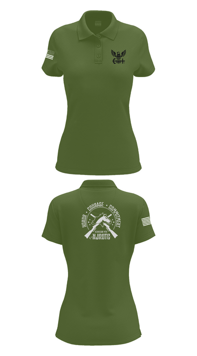 Kennesaw Mountain NJROTC 60987688 Women's Short Sleeve Performance Polo  - 52