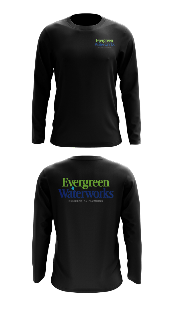 Long Sleeve Performance Shirt, Evergreen waterworks, , Teamtime, Team time, sublimation, custom sports apparel, team uniforms, spirit wear, spiritwear, sports uniforms, custom shirts, team store, custom team store, fundraiser sports, apparel fundraiser
