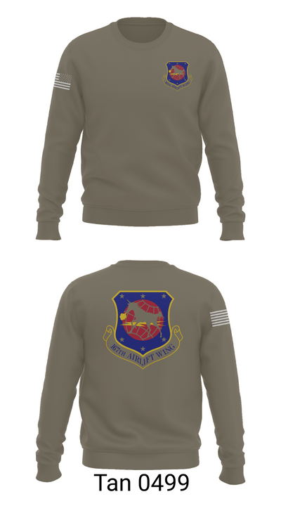 167th air wing 60974833 Crew Neck Sweatshirt - 65