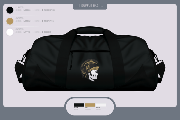 Duffle Bag, Millington Central High School Wrestling, Wrestling, Teamtime, Team time, sublimation, custom sports apparel, team uniforms, spirit wear, spiritwear, sports uniforms, custom shirts, team store, custom team store, fundraiser sports, apparel fundraiser