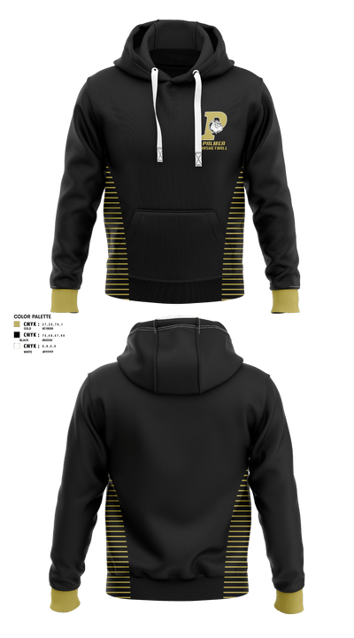 Palmer High School Basketball 1758497 Hoodie - 1