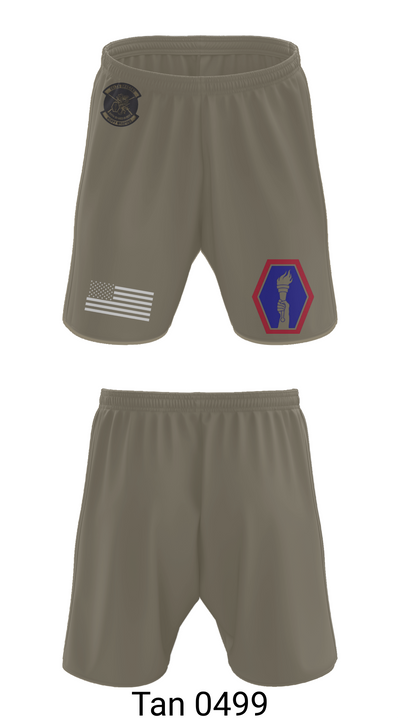 100th Battalion 442nd Infantry Delta dragons 60081058 Athletic Shorts With Pockets - 69