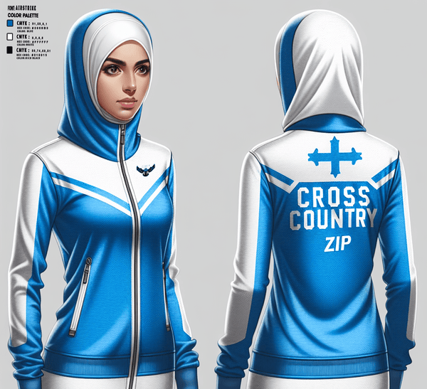 Zip Hoodie, Coral Academy of Science Las Vegas High School Cross Country, Cross Country, Teamtime, Team time, sublimation, custom sports apparel, team uniforms, spirit wear, spiritwear, sports uniforms, custom shirts, team store, custom team store, fundraiser sports, apparel fundraiser