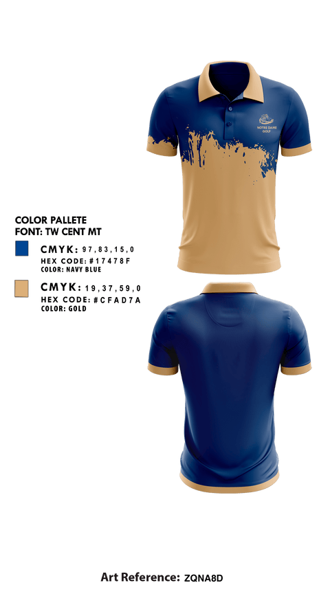 Short Sleeve Performance Polo, Notre Dame Catholic High School Golf, Golf, Teamtime, Team time, sublimation, custom sports apparel, team uniforms, spirit wear, spiritwear, sports uniforms, custom shirts, team store, custom team store, fundraiser sports, apparel fundraiser