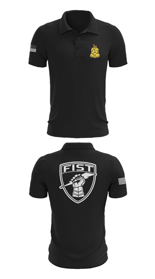 Short Sleeve Performance Polo, 1-200 Infantry, National Guard, Teamtime, Team time, sublimation, custom sports apparel, team uniforms, spirit wear, spiritwear, sports uniforms, custom shirts, team store, custom team store, fundraiser sports, apparel fundraiser