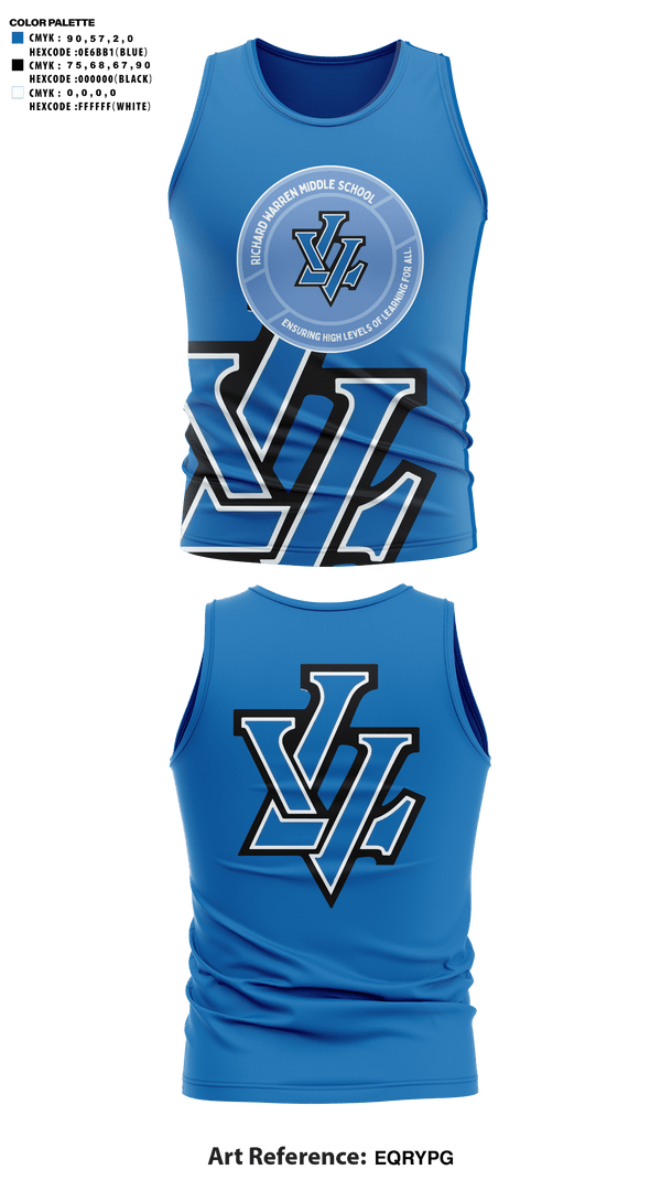 Tank Top, Warren Middle School Cheer, Cheer, Teamtime, Team time, sublimation, custom sports apparel, team uniforms, spirit wear, spiritwear, sports uniforms, custom shirts, team store, custom team store, fundraiser sports, apparel fundraiser