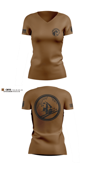 Womens Short Sleeve Vneck Shirt, Diesel, 3-71CAV, Army, Teamtime, Team time, sublimation, custom sports apparel, team uniforms, spirit wear, spiritwear, sports uniforms, custom shirts, team store, custom team store, fundraiser sports, apparel fundraiser