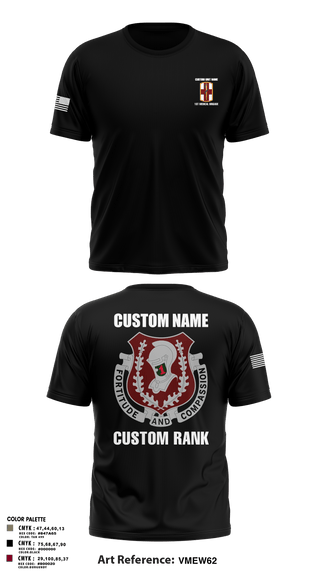 Old School Cotton Feel Shirt, 1st Medical Brigade, , Teamtime, Team time, sublimation, custom sports apparel, team uniforms, spirit wear, spiritwear, sports uniforms, custom shirts, team store, custom team store, fundraiser sports, apparel fundraiser