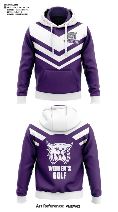 Weber State University Golf 27830291 Hoodie - 41