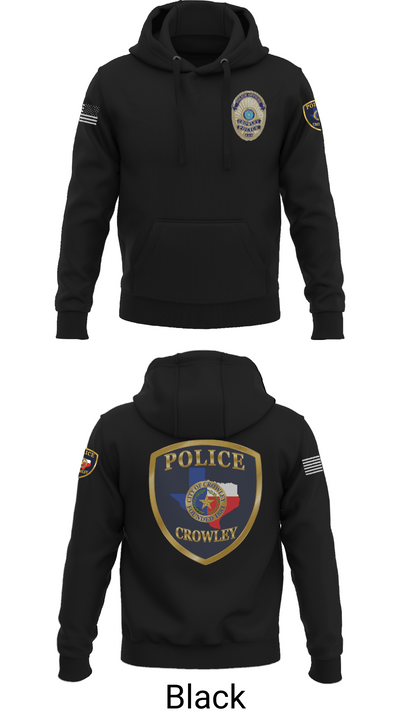 Crowley Police Department 8097883 Hoodie - 36